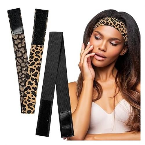 2PCS Wig Band,Elastic Bands For Wig,Lace Front Wig Edge