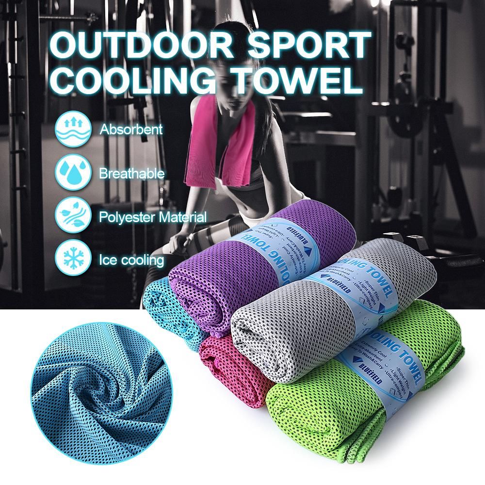 BLUEFILED Sport Cooling Towel Microfiber Quick Dry Towel for Travel Hiking Camping Yoga Fitness Gym Running