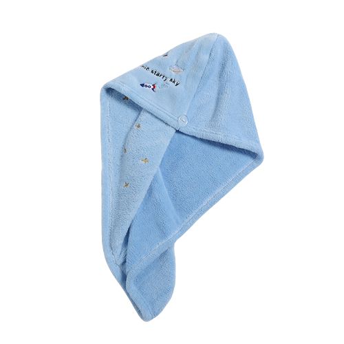Woman's Cute Embroidered Dry Hair Cap