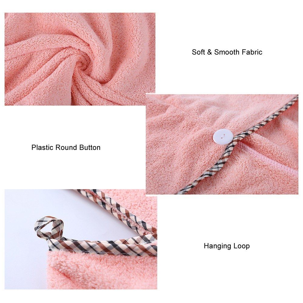 1pc Hair Towel Wrap For Drying Hair Fast Soft   Thick Hair