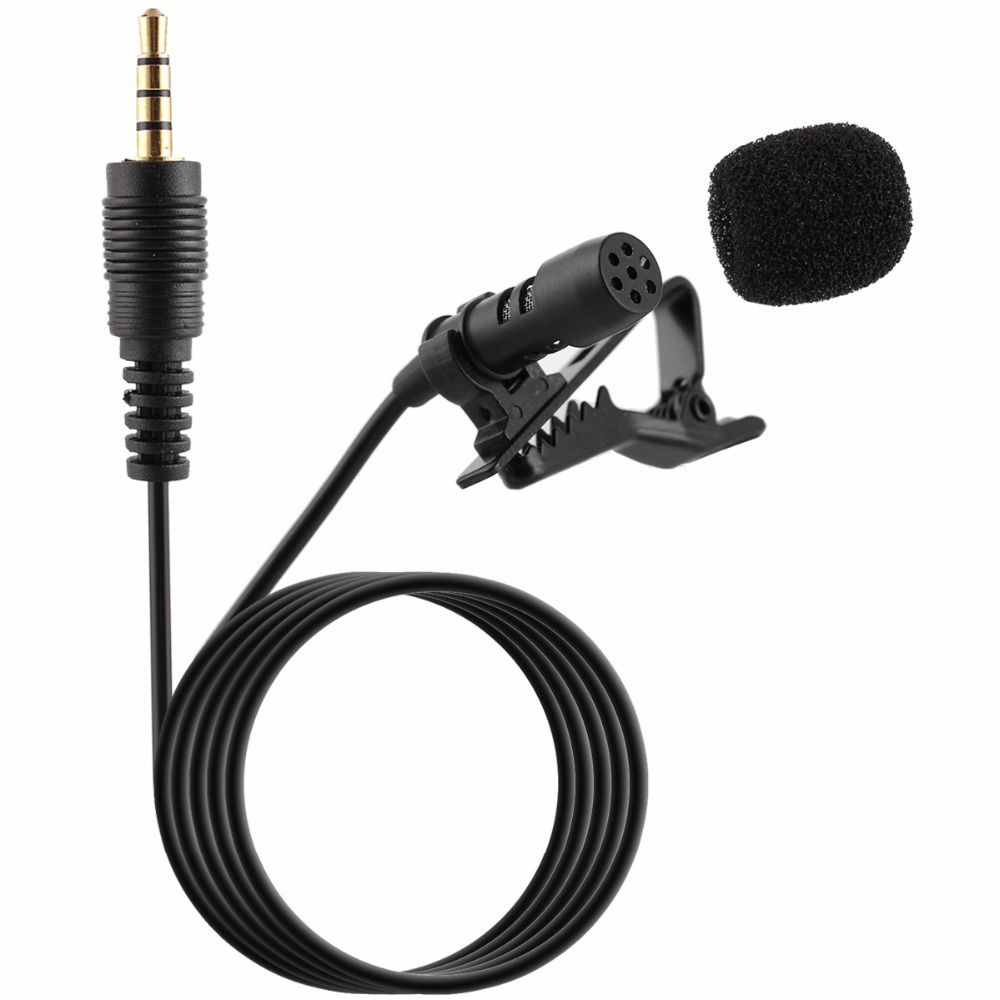 Portable Professional Grade Lavalier Microphone 3.5mm Jack
