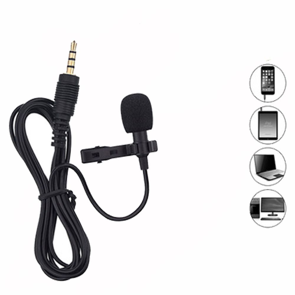 Portable Professional Grade Lavalier Microphone 3.5mm Jack