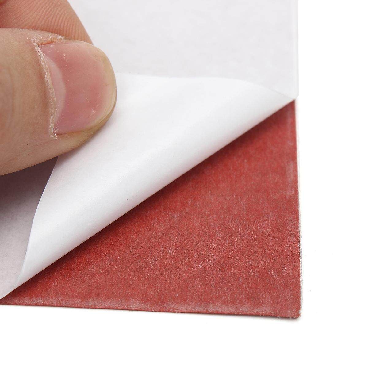 8Pcs DIY Red Fish Adhesive Paper For Electrical 18650 Insulating Cover