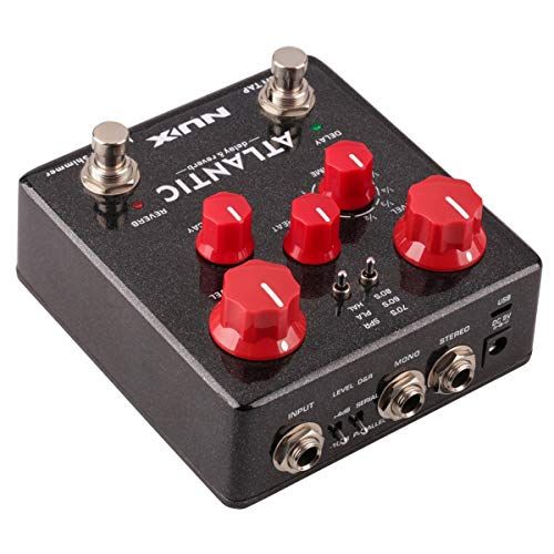 NUX Atlantic Multi Delay And Reverb Effect Pedal With Inside