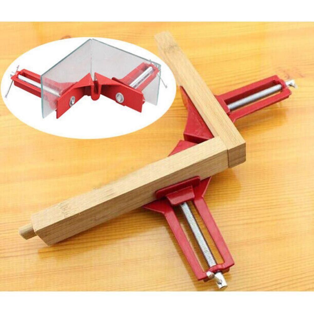 Fish tank clip right angle fixed clip 90° picture frame clip DIY reinforced aluminum alloy glass carpentry clip