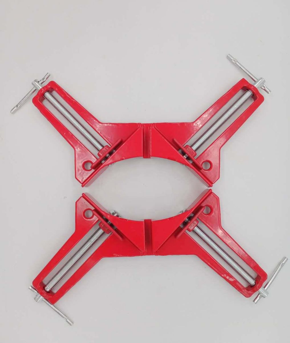 Fish tank clip right angle fixed clip 90° picture frame clip DIY reinforced aluminum alloy glass carpentry clip
