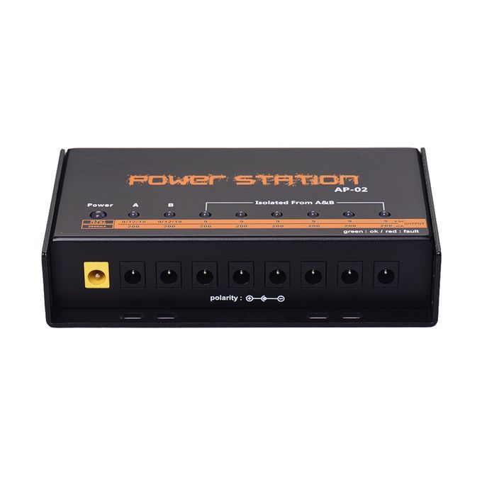Guitar Pedal Supply 8 Outputs For 9V / 12V / 18V Effect