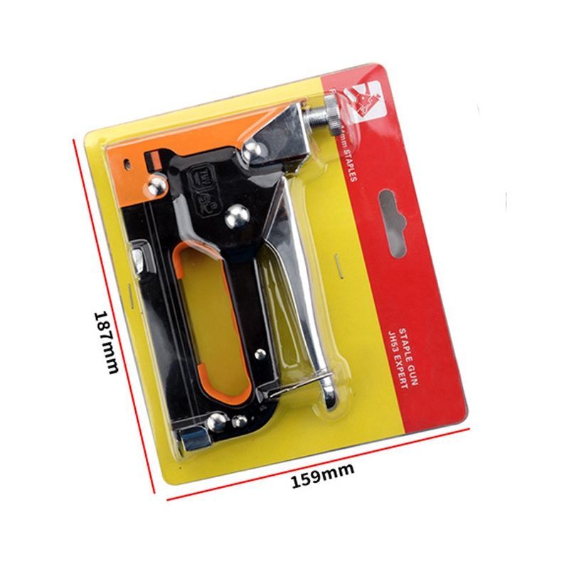 Non-Slip Handle Stapler Fixed Frame Decorative Fur