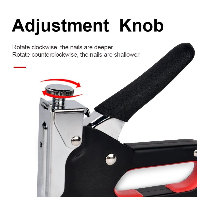 Non-Slip Handle Stapler Fixed Frame Decorative Fur