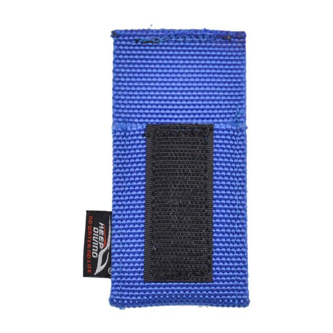 Scuba  Holder With D Ring Knives Webbing Bag For Snorkeling Blue