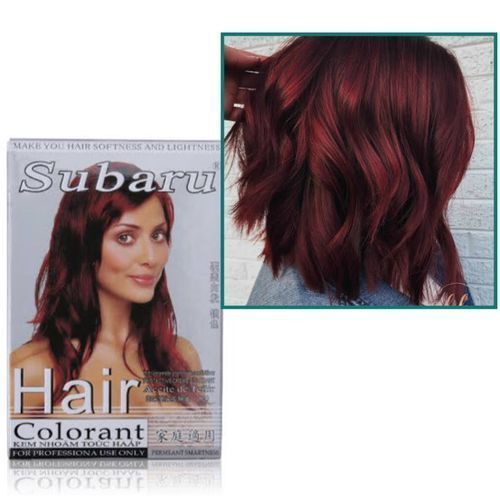 Subaru Hair Dye Blonde/Wine Red/Gold/Black 1 PCS