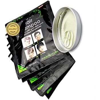 Black Hair Shampoo - 10pcs/1 Pack For Both Male And Female