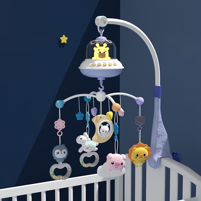 Baby Mobile Rattles Toys Amusement Sounds Easy Use Infant Toddler For