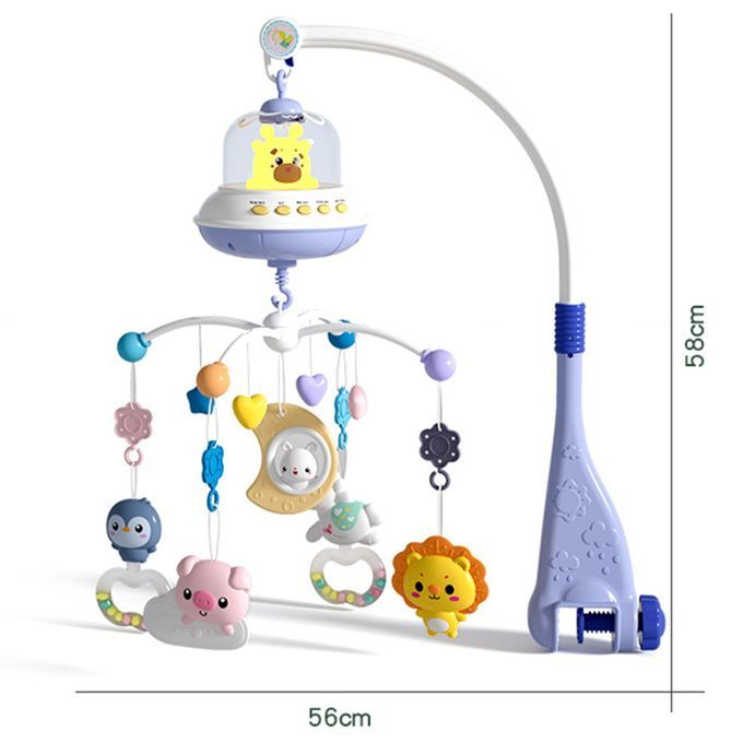 Baby Mobile Rattles Toys Amusement Sounds Easy Use Infant Toddler For