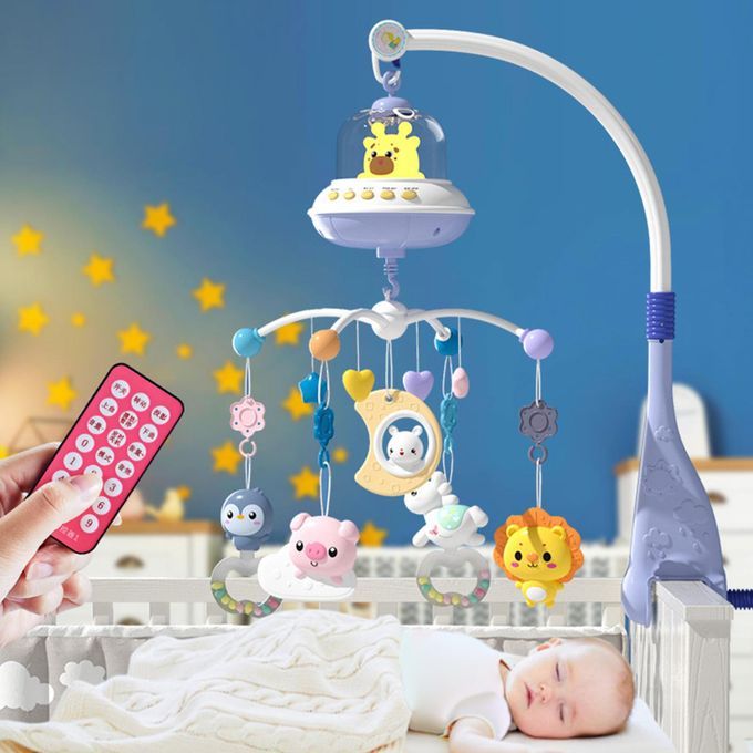 Baby Mobile Rattles Toys Amusement Sounds Easy Use Infant Toddler For