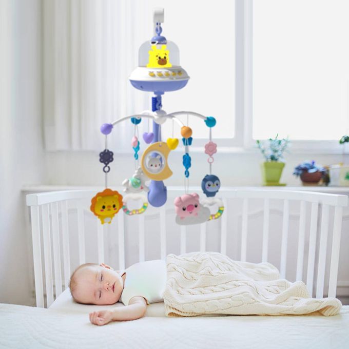 Baby Mobile Rattles Toys Amusement Sounds Easy Use Infant Toddler For