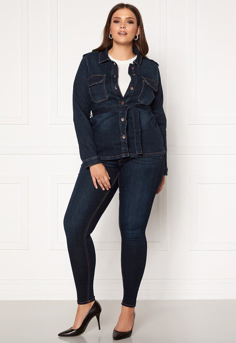 Cindy Denim Jacket- Dark Wash