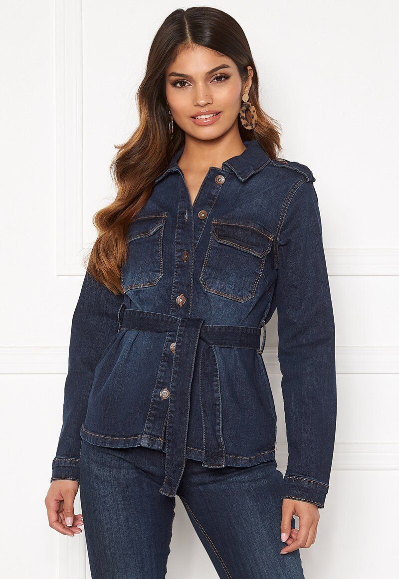 Cindy Denim Jacket- Dark Wash