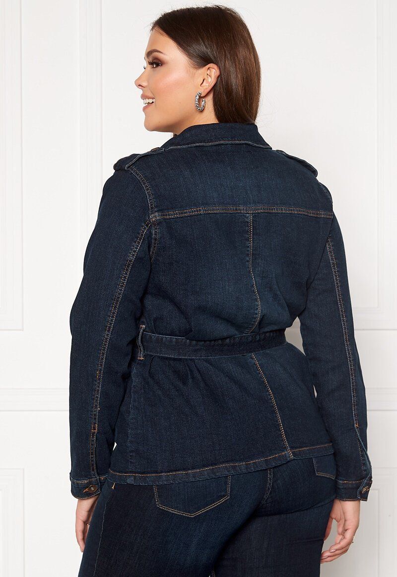 Cindy Denim Jacket- Dark Wash