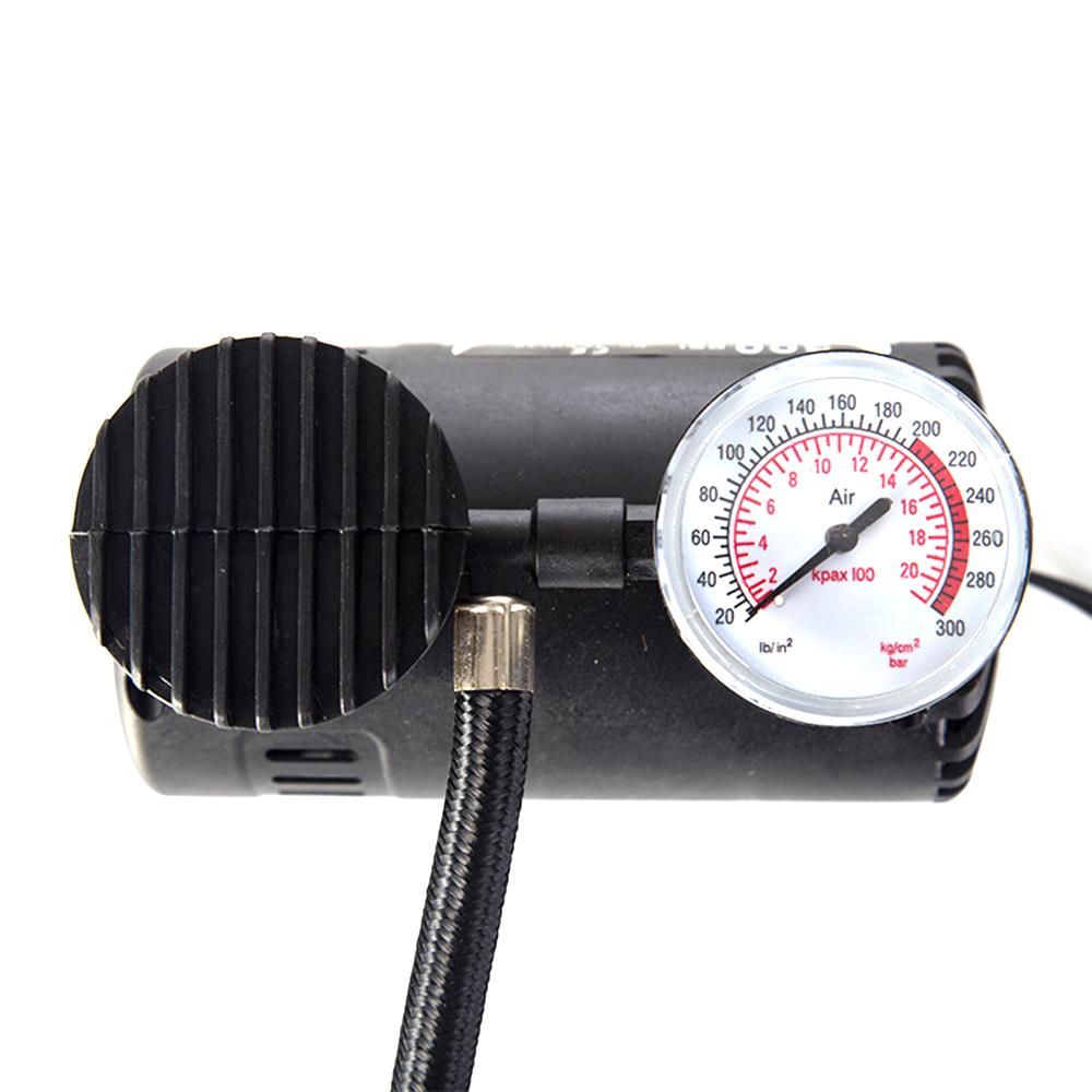 Car Electric Inflation Pump Portable Tyre Air Inflator 300PSI Auto Compressor Pump for Car Motorcycle Basketball