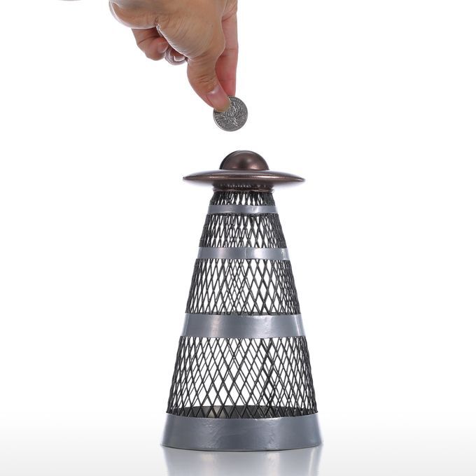 UFO Money  Iron Handmade UFO Shape Coin  Practical Craft-