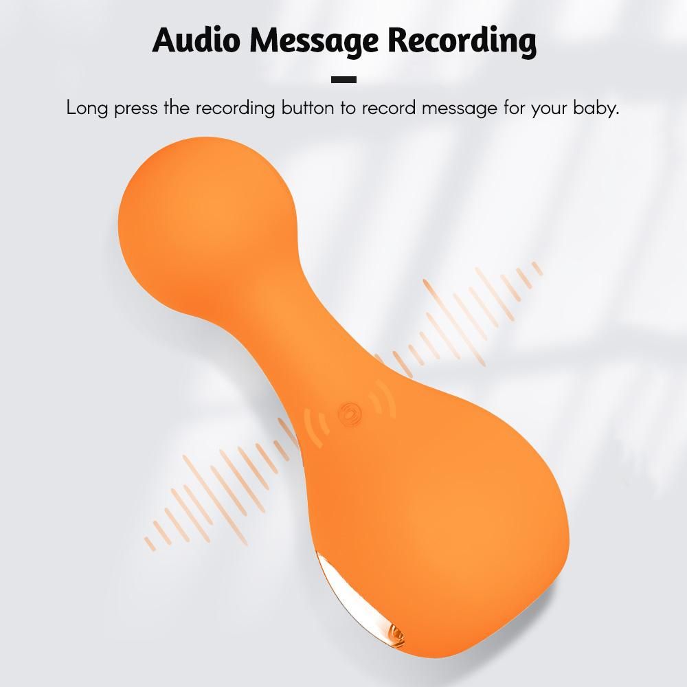 Smart Baby Sleep Soother White Noise Sound Machine with 28 Soothing Sounds Soft Coloful Lighting Supports Star Projection Crying Detection Record Message Built-in Battery for Infant Toddlers