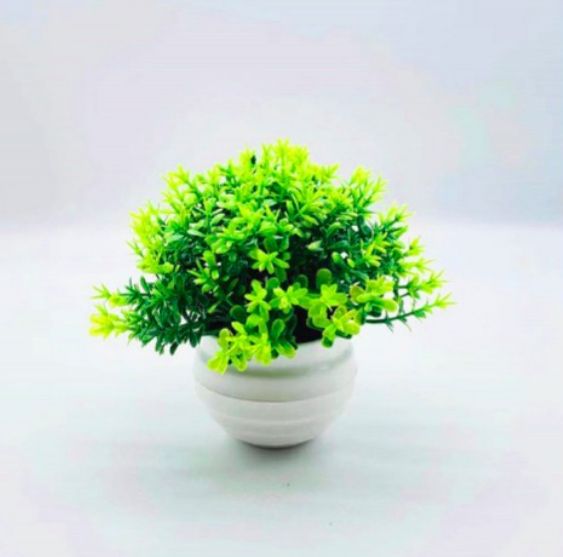 Artificial Potted Flower - Green