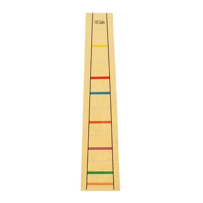 Cello Fret Finger Marker Sticker Label For 4/4 3/4 1/2 1/4 1/8 Size