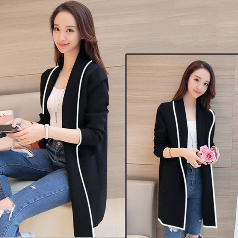 Women Lapel Casual Solid Color Plus Velvet Jacket Long Sleeve Loose Cardigan Warm Long Fleece Coat