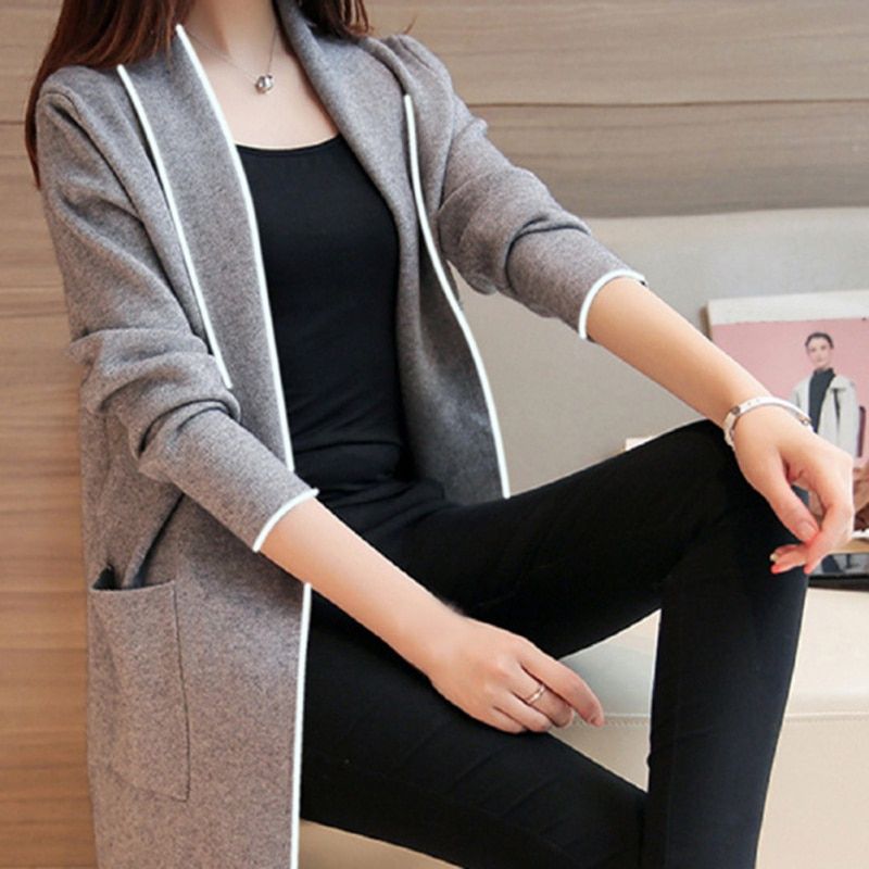 Women Lapel Casual Solid Color Plus Velvet Jacket Long Sleeve Loose Cardigan Warm Long Fleece Coat