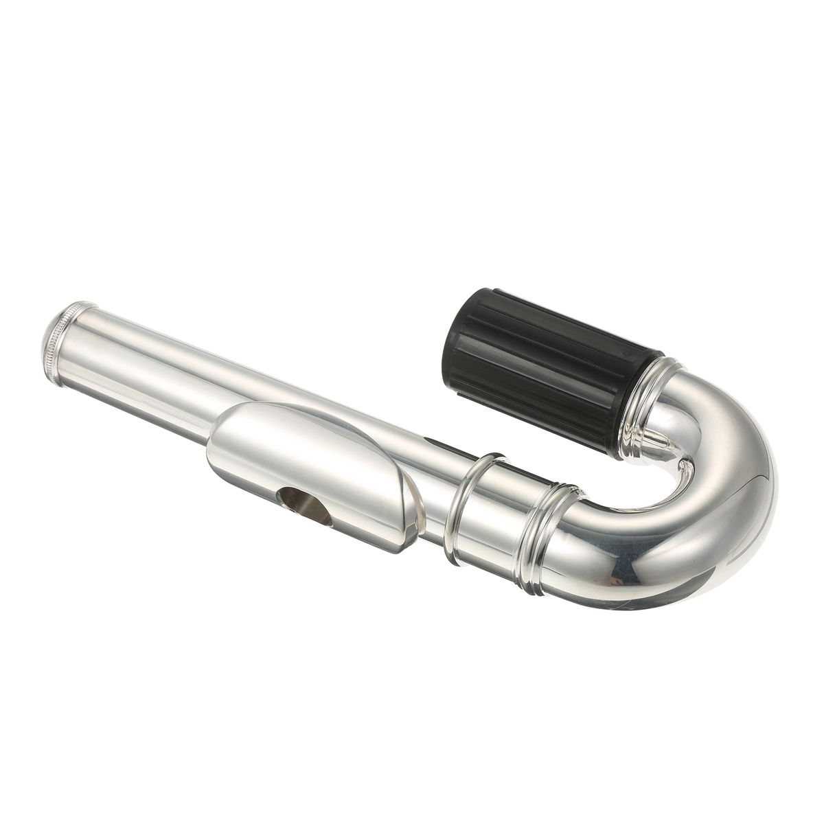Nickel-Plated Flute Curved Head Joint Musical Instrument