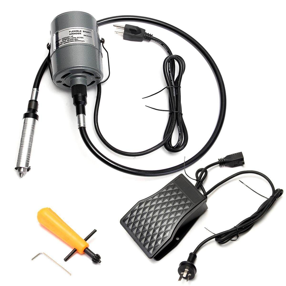 380W Hanging Flexible Shaft Mill Grinder Motor Jewelry Design And Repair Tool Kits