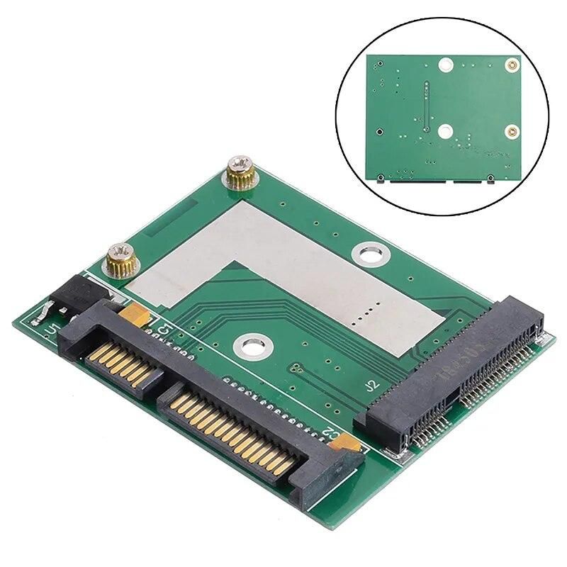 Universal mSATA SSD To 2.5 Inch SATA 6.0 Gps Adapter Converter Card Module Board For Computer PC Desktop