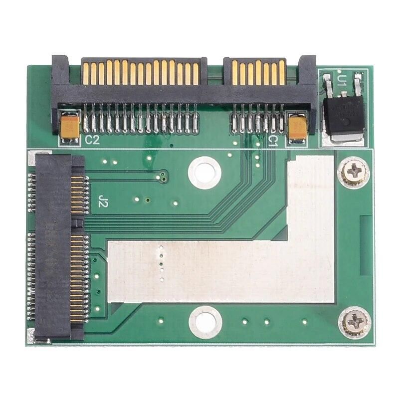 Universal mSATA SSD To 2.5 Inch SATA 6.0 Gps Adapter Converter Card Module Board For Computer PC Desktop