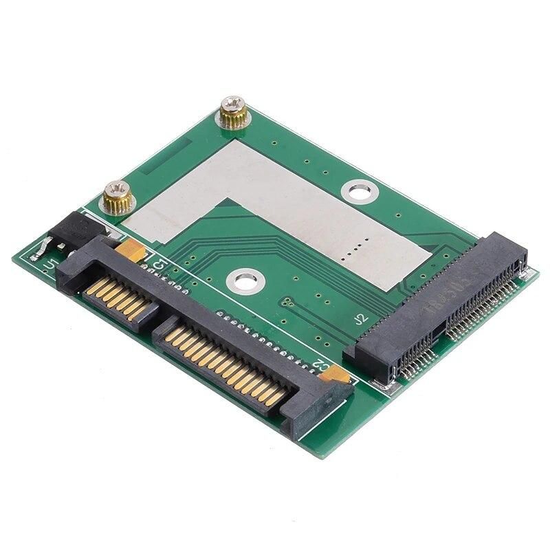 Universal mSATA SSD To 2.5 Inch SATA 6.0 Gps Adapter Converter Card Module Board For Computer PC Desktop