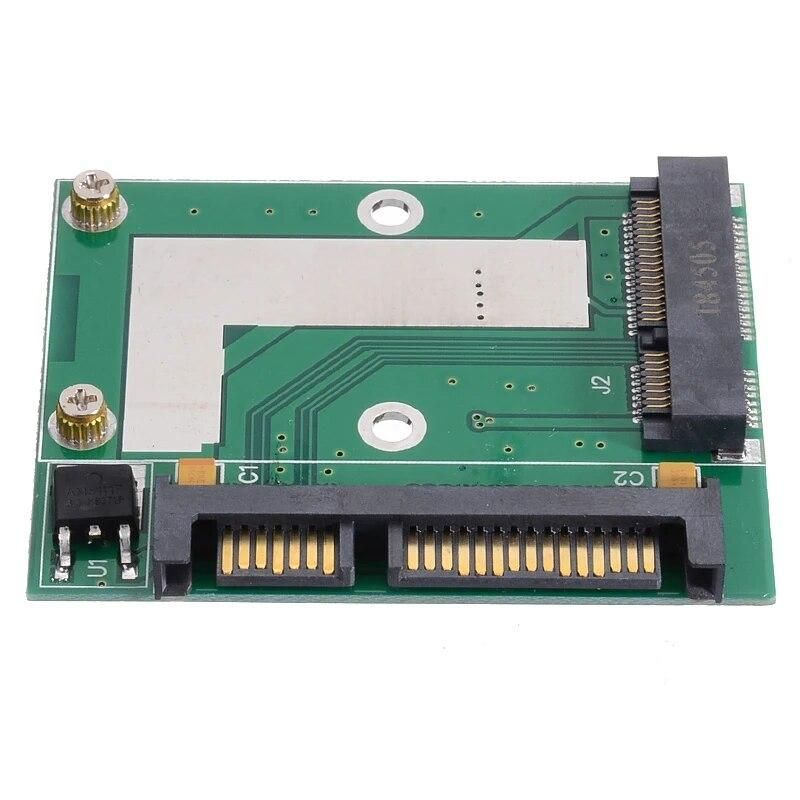 Universal mSATA SSD To 2.5 Inch SATA 6.0 Gps Adapter Converter Card Module Board For Computer PC Desktop