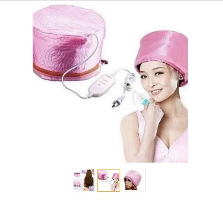 Electric Treatment Hair Steaming, Suffocated Oil Cap, Spa