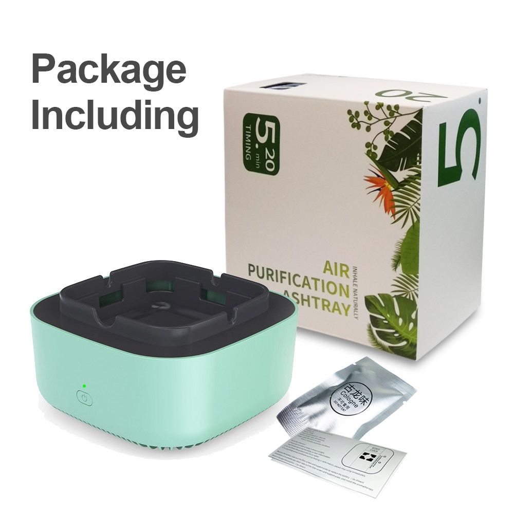 Multipurpose Ashtray With Air Purifier Function For Filtering  Smoke From Es Remove Odor Smoking Accessories