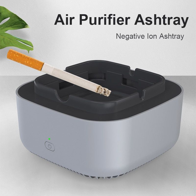 Multipurpose Ashtray With Air Purifier Function For Filtering  Smoke From Es Remove Odor Smoking Accessories