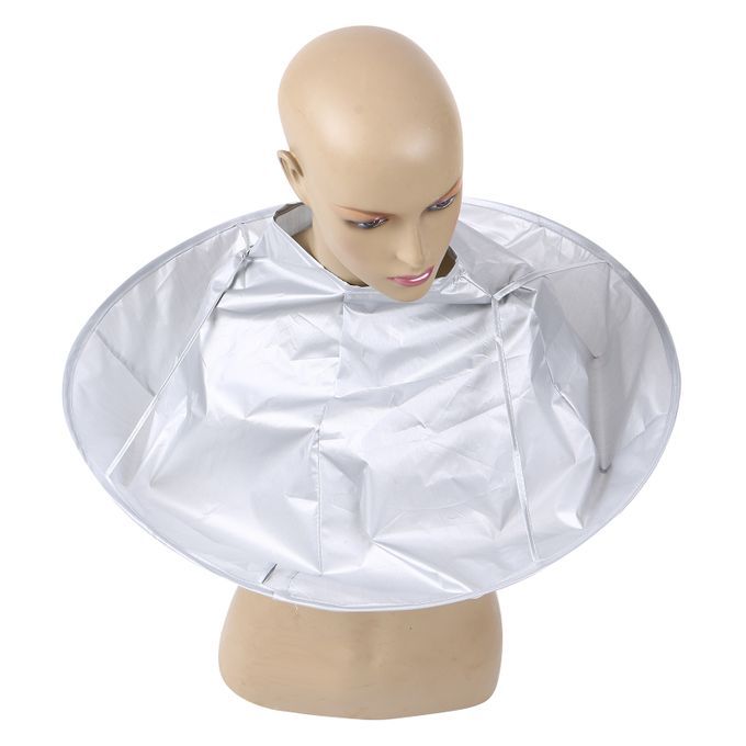 Hair Cutting Cloak Foldable Cape Waterproof Haircut Gown