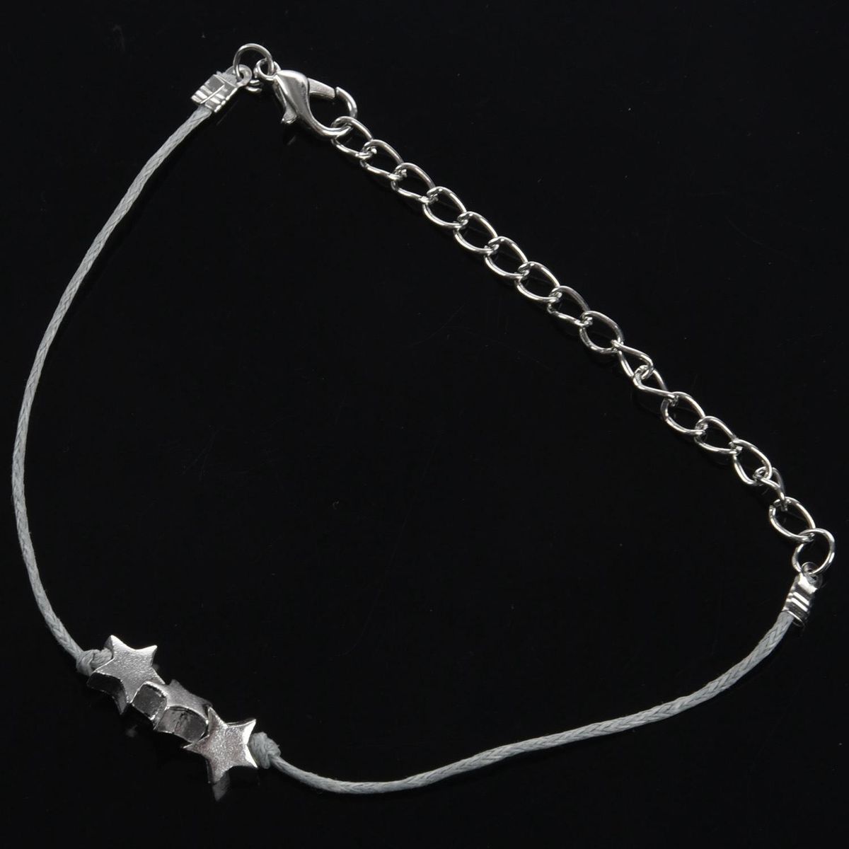 5 Pcs/Set Trend Bangle Snowflake Gems Star Crescent Wafer