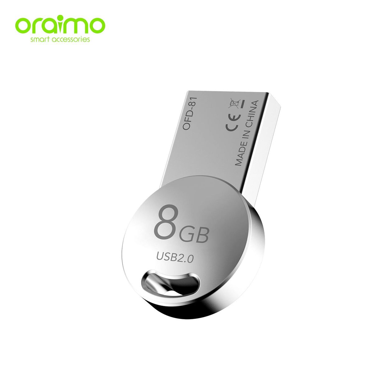 Oraimo OFD-81 Naro 8GB USB2.0 High Speed Metal BodyFlash Drive