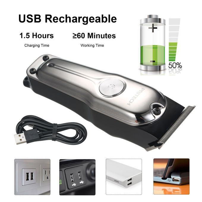 Hair Clippers For Men Cordless Hair Cutting Trimmer Kit
