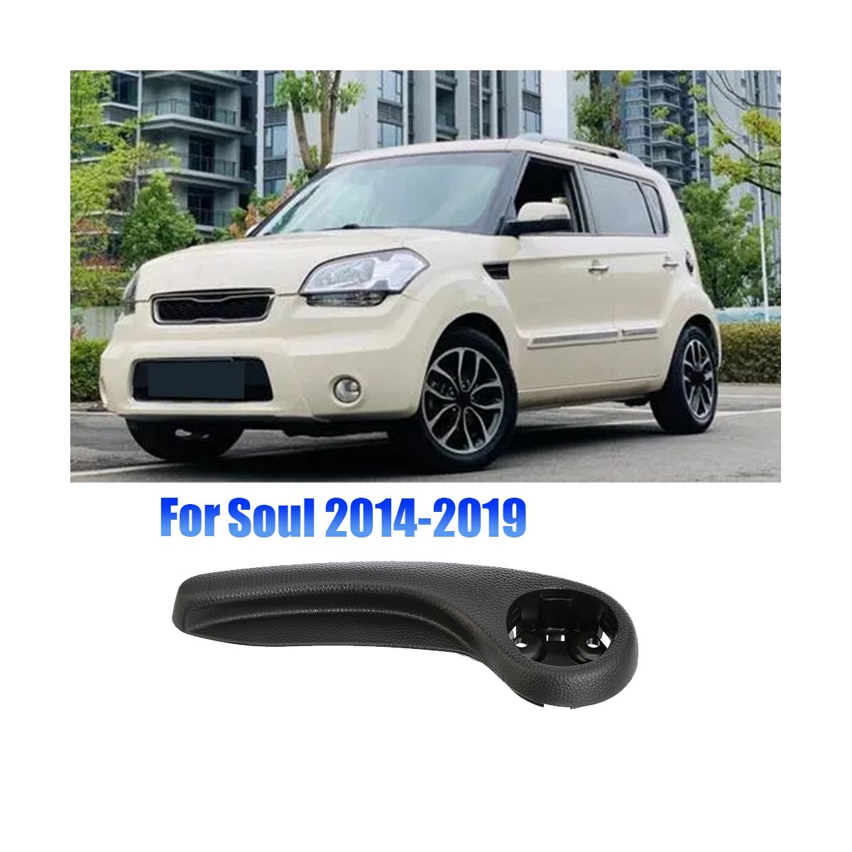88195-B2000EQ Front Driver Side Seat Adjustment Handle Lever for Kia Soul 2014-2019 Seat Puller Leverage 88195B2000EQ