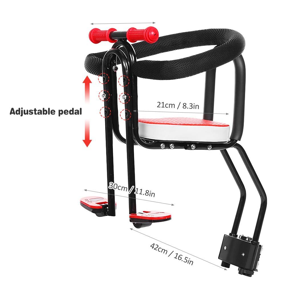 Front Bicycle Seat for Child 1-3 Years (Max 35KG) - Front Seat Mountain Bike Seat