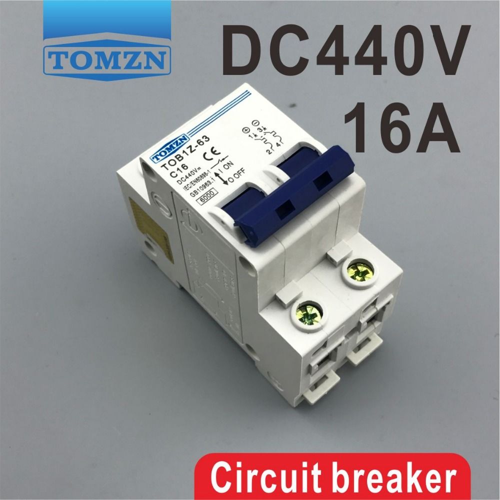 16A Breaker 2P 440V DC Circuit