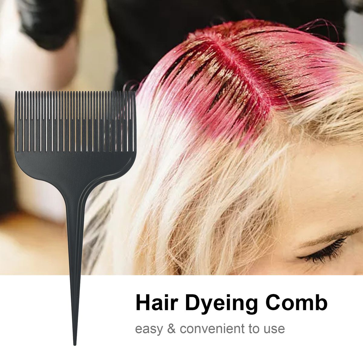 Hair Styling Comb Coloring Dyeing Tint Comb Cutting Comb