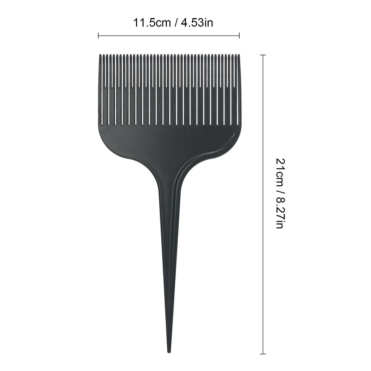 Hair Styling Comb Coloring Dyeing Tint Comb Cutting Comb