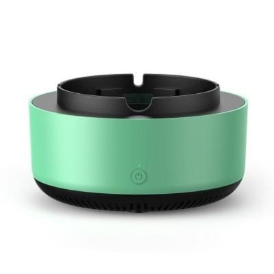 Air Sterilizer Intelligent Electronic Ashtray Odour Removal-Green