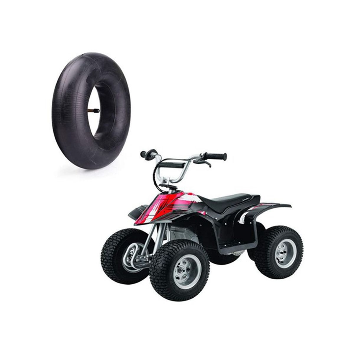 2 Pcs 500-6 13X500-6 14570-6 Tire Inner Tube Lawn Mower Tire Inner Tube Heavy Duty